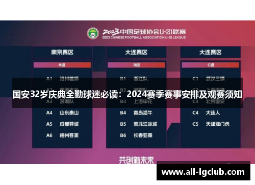 国安32岁庆典全勤球迷必读：2024赛季赛事安排及观赛须知
